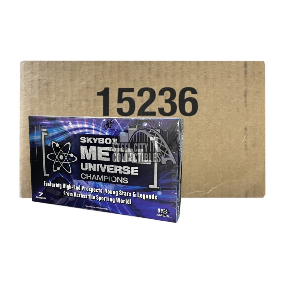 2023 Upper Deck Skybox Metal Universe Champions Hobby 12-Box Case