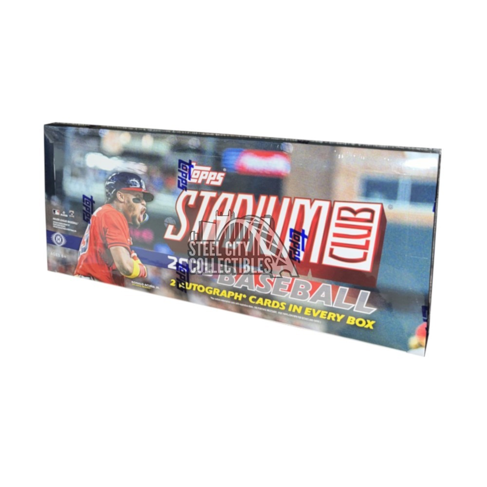 2023 Topps Stadium Club Baseball Hobby 16-Box Case