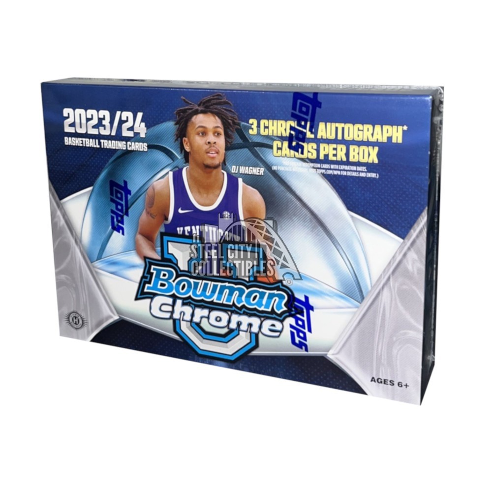 202324 Bowman Chrome University Basketball Breakers Delight Box