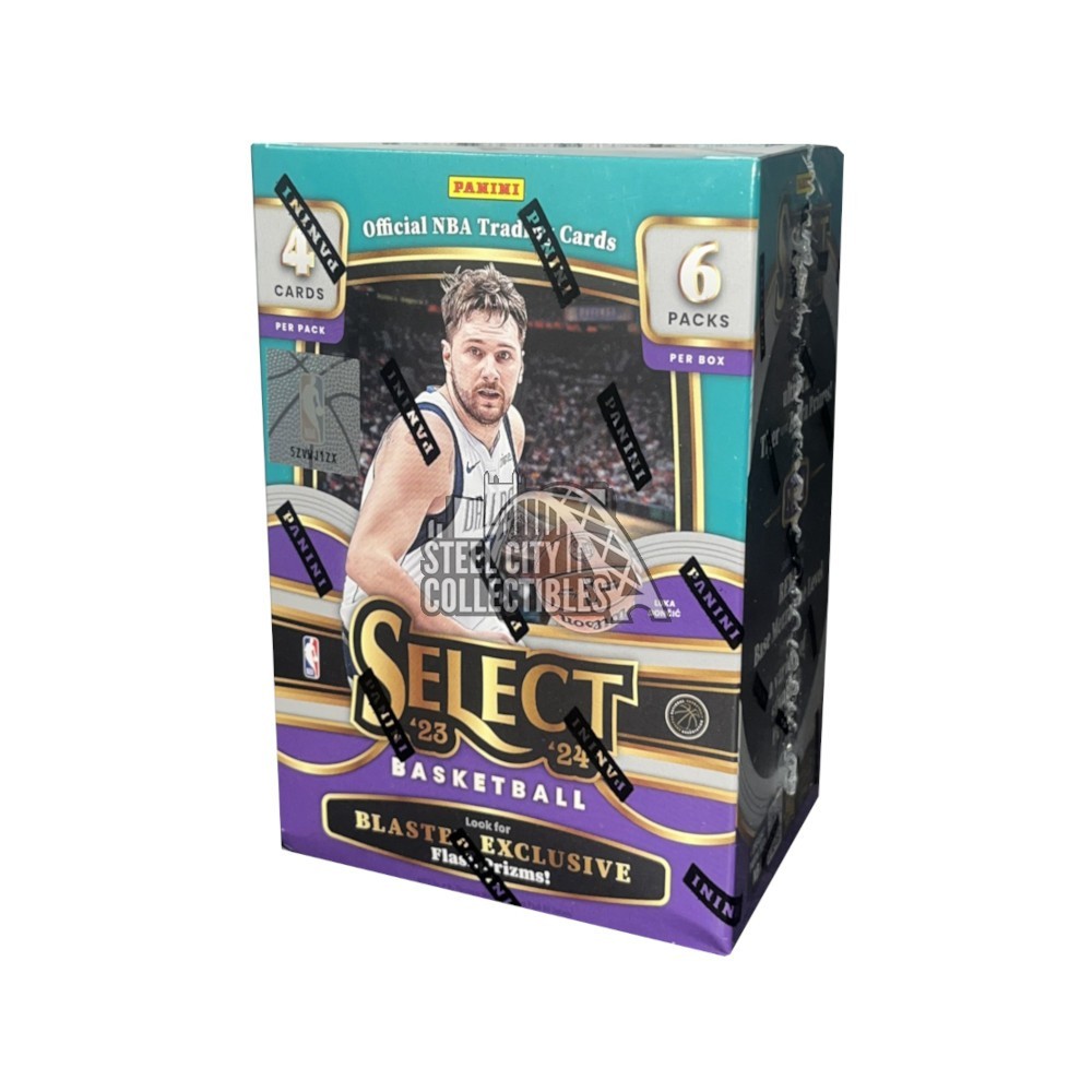 (4) NBA panini Select blaster pack 6 packs 4 cards SEALED 2024