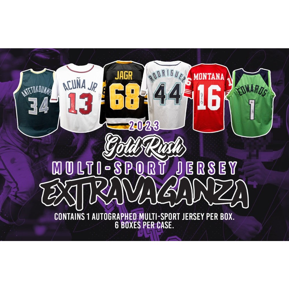 2023 Gold Rush Extravaganza Baseball Autographed Jersey Edition Series –  HOFBC