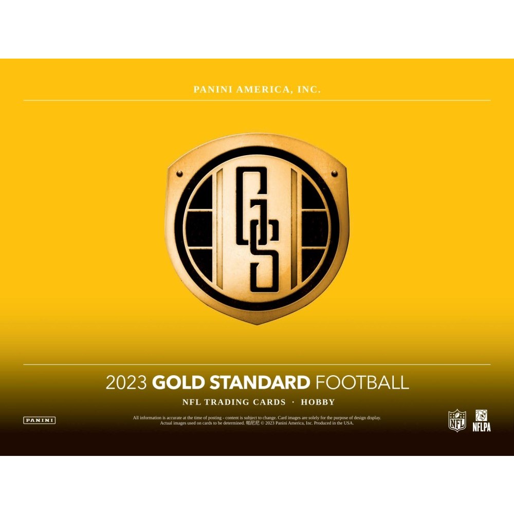 2023 Panini Gold Standard Football Hobby 12 Box Case