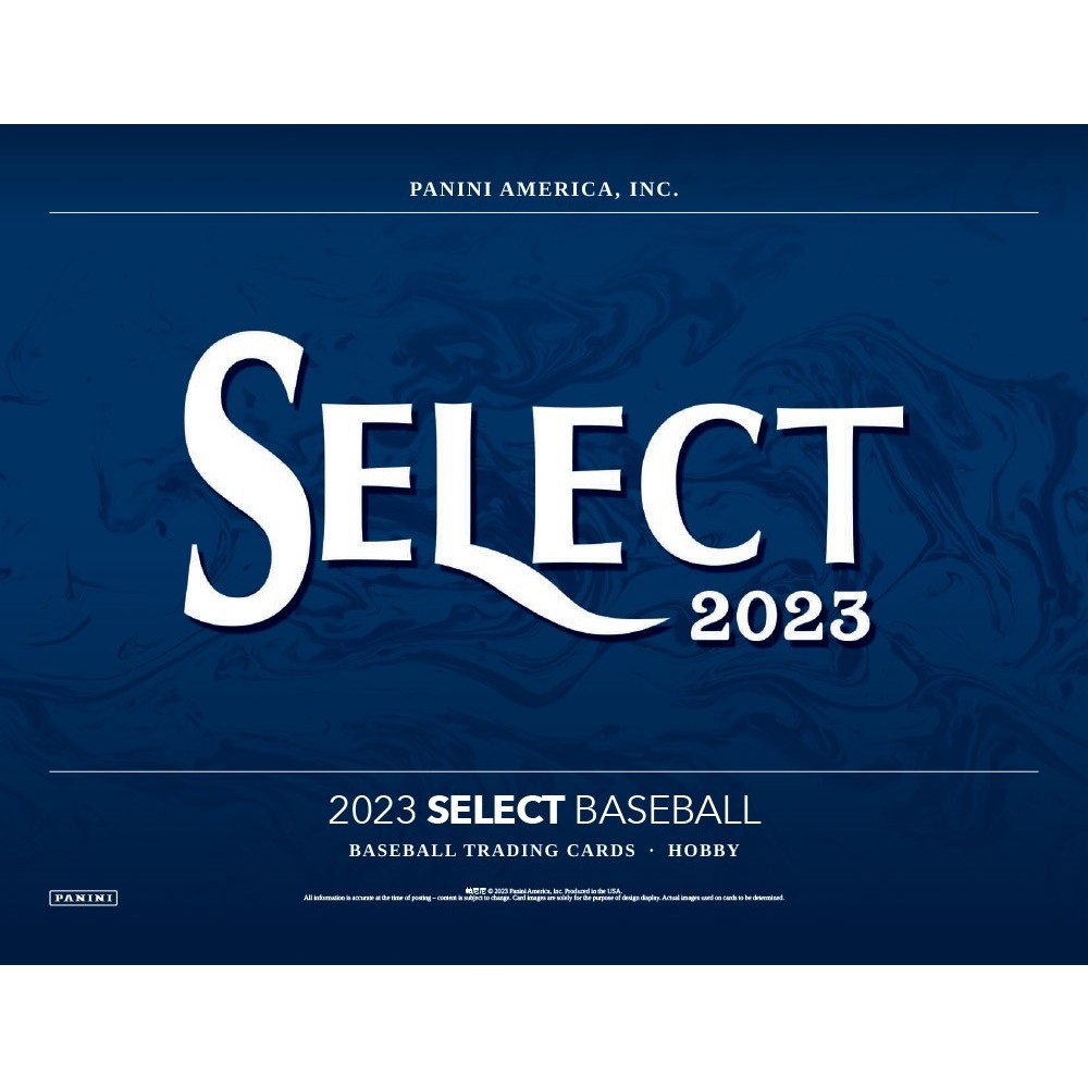2023 Panini Select Baseball Hobby Box Steel City Collectibles