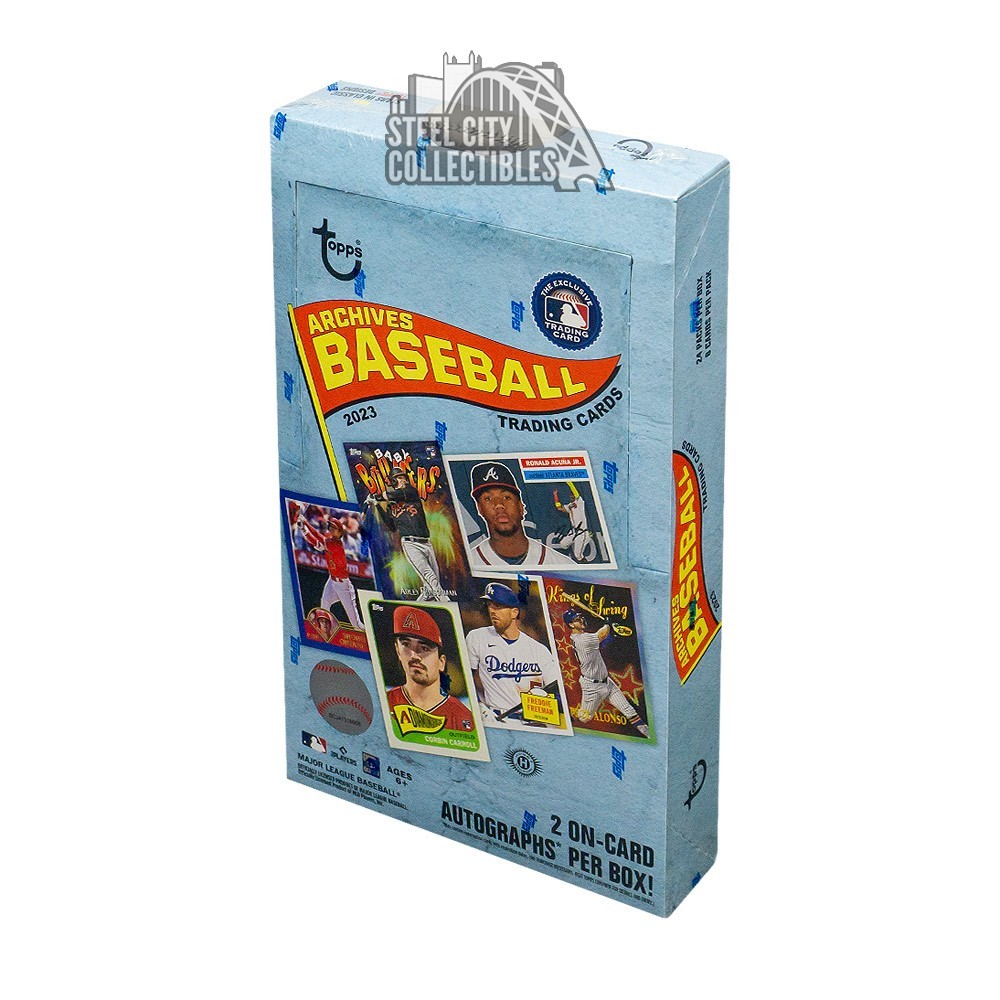 2023 Topps Archives Baseball Hobby 10-Box Case | Steel City