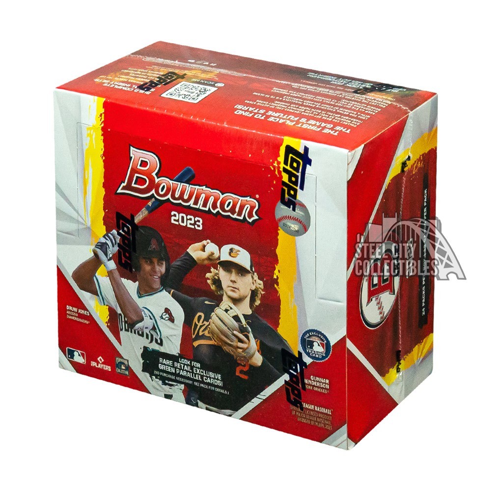 2023 Bowman Baseball 24Pack Retail Box Steel City Collectibles