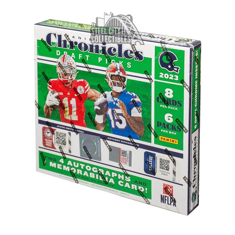 2022 Panini Chronicles Draft Picks Football Hobby 16 Box Case