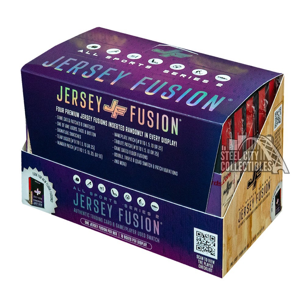 2023 Jersey Fusion All Sports Edition Series 2 10Box Case Steel City
