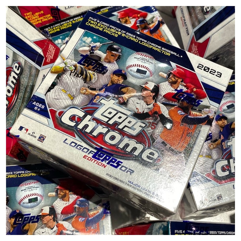 2023 Topps Chrome Logofractor Edition Baseball Hobby Box - Cardsmiths Breaks