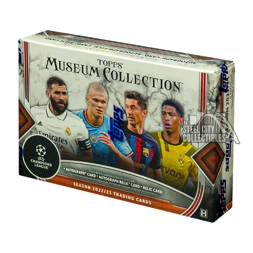 2022-23 Topps UEFA Champions League Museum Collection Soccer Hobby Box
