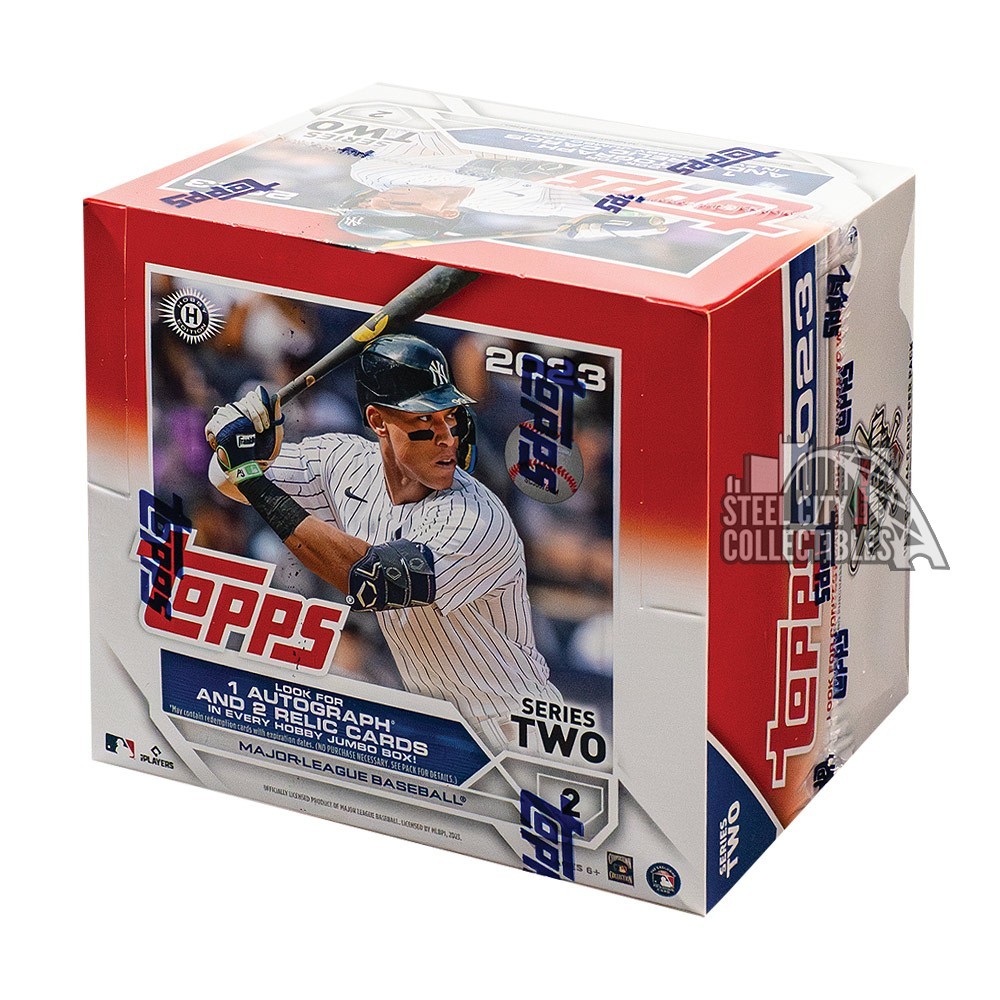 2023 Topps Series 2 Baseball Hobby Jumbo 6-Box Case