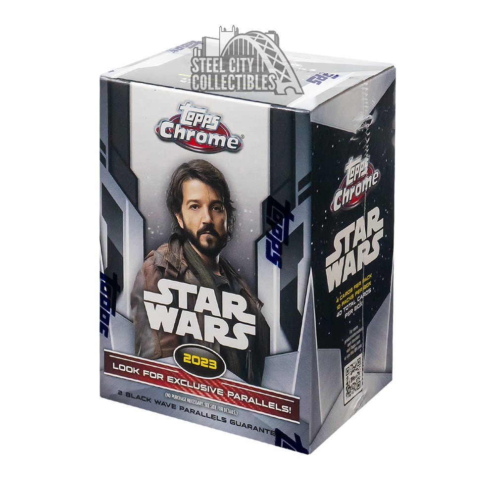 2023 Topps Star Wars Chrome Blaster Box (Black Wave) | Steel City ...