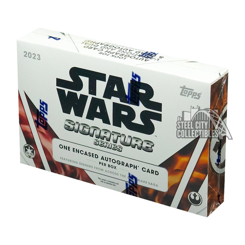 2023 Topps Star Wars Signature Series Hobby Box Steel City Collectibles