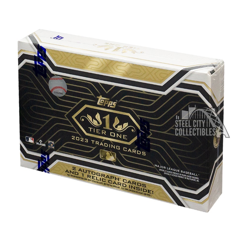 2023 Topps Tier One Baseball Hobby Box | Steel City Collectibles