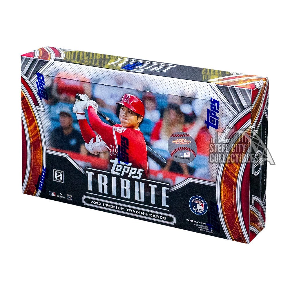 2023 Topps Tribute Baseball Hobby 6-Box Case | Steel City Collectibles