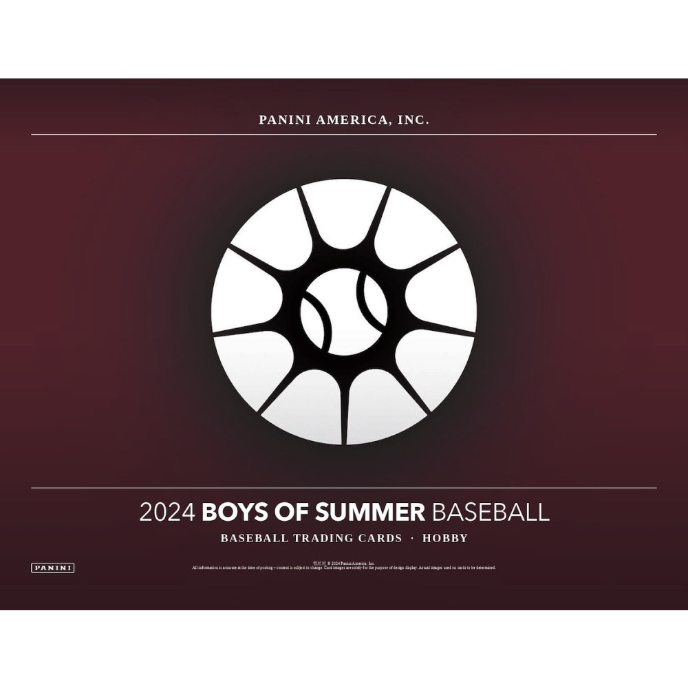 2024 Panini Boys of Summer Baseball Hobby Box Steel City Collectibles