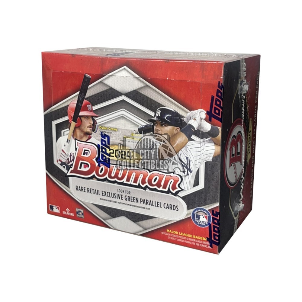 2024 Bowman Baseball Retail Box Steel City Collectibles