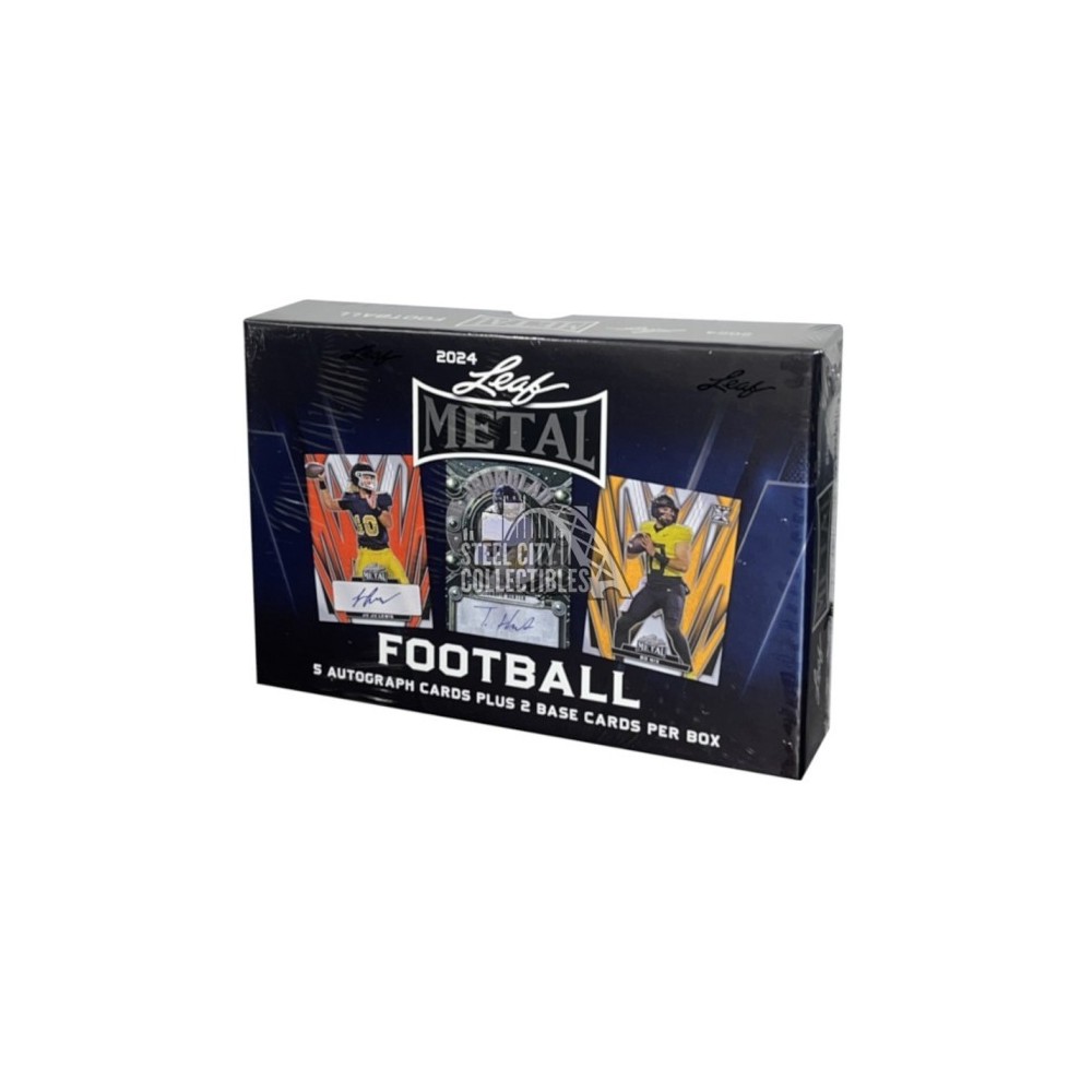 2025 Leaf Metal Football Hobby 2Box Random Hit Group Break 2 Steve