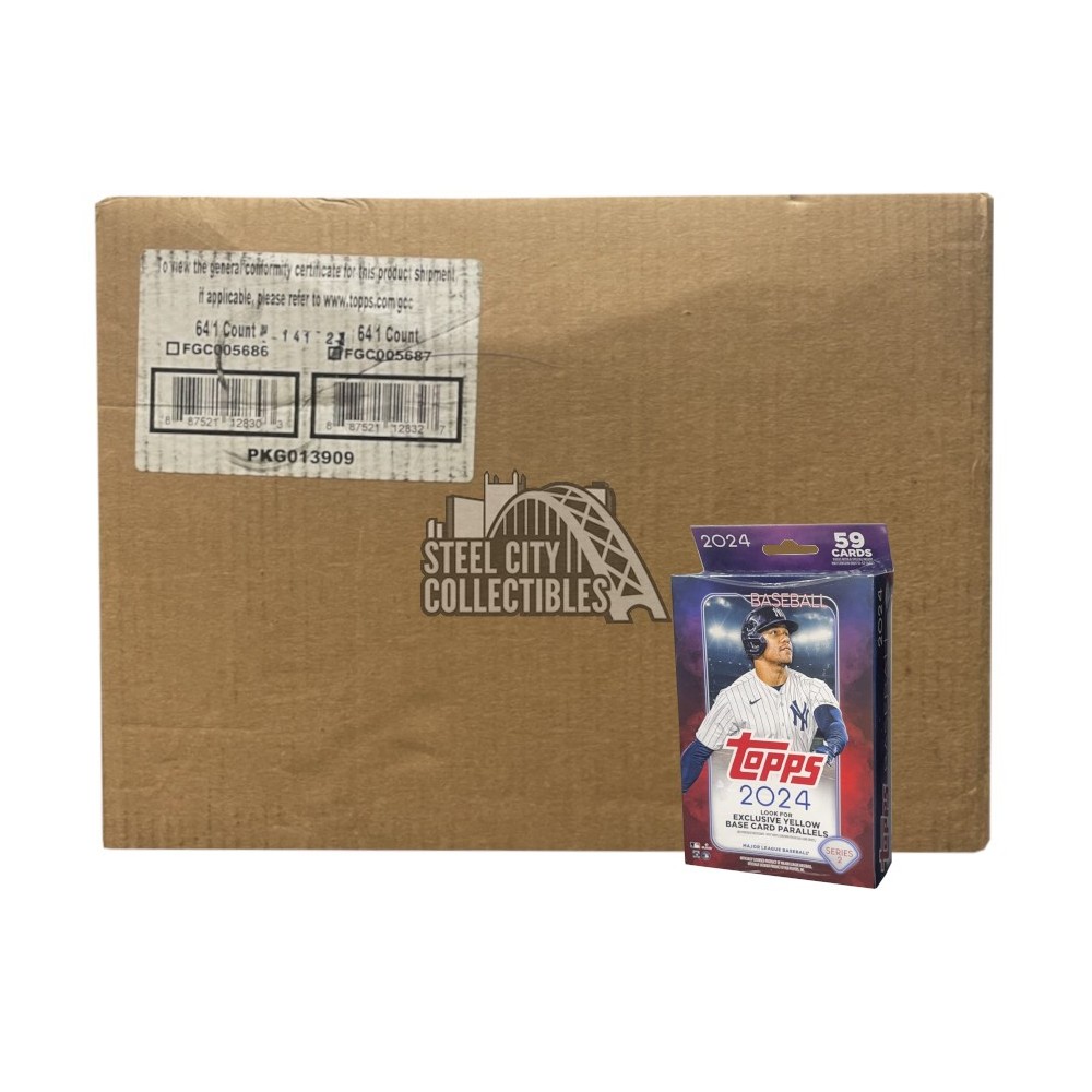 2024 Topps Series 2 Baseball Hanger 64Box Case Steel City Collectibles