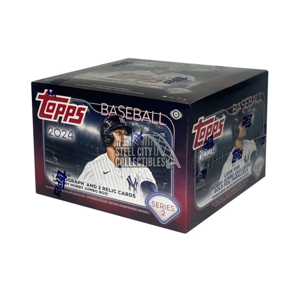 2025 Topps Series 2 Baseball Hobby Jumbo Box Steel City Collectibles