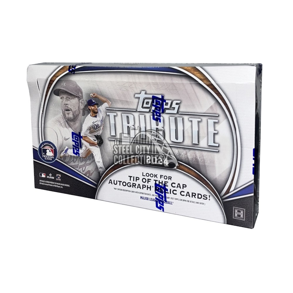 2024 Topps Tribute Baseball Hobby Box Steel City Collectibles