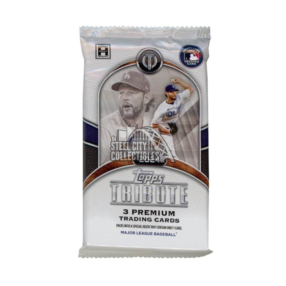 2024 Topps Tribute Baseball Hobby Pack Steel City Collectibles