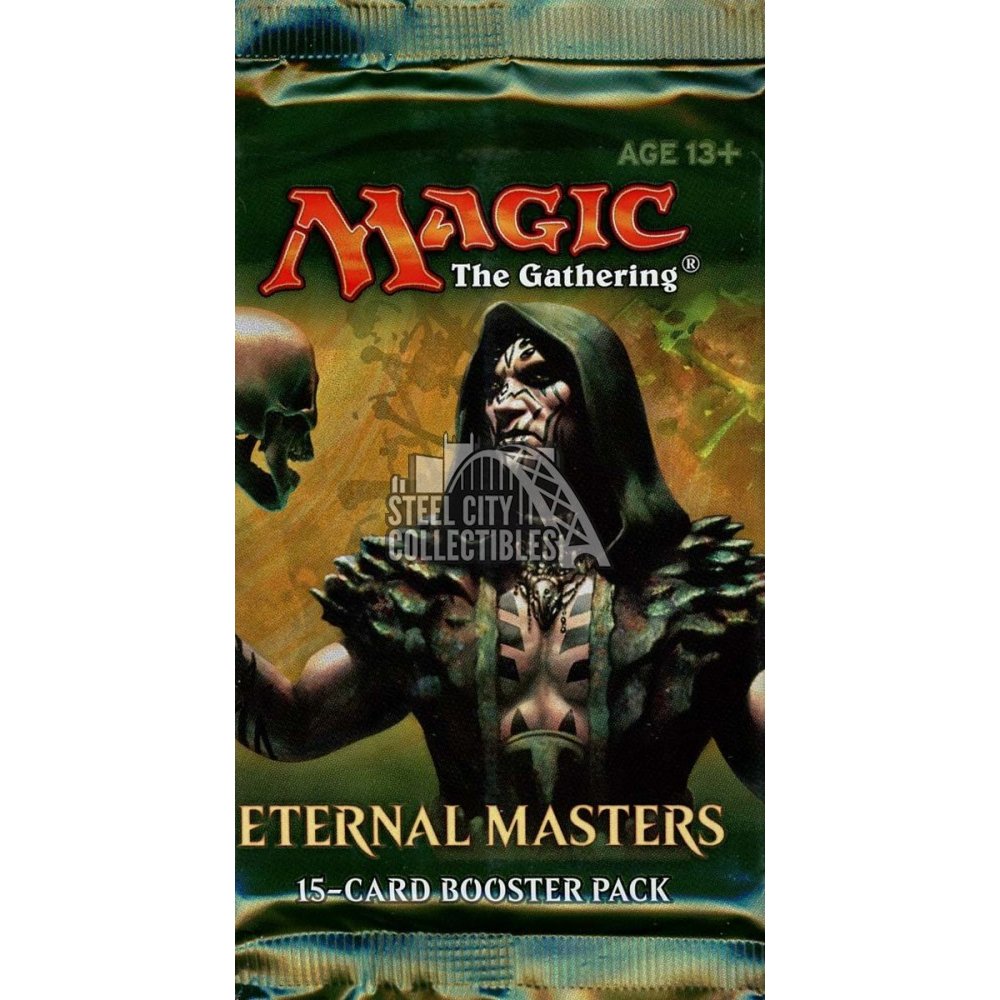 Magic The Gathering Eternal Masters Booster Pack Steel City Collectibles