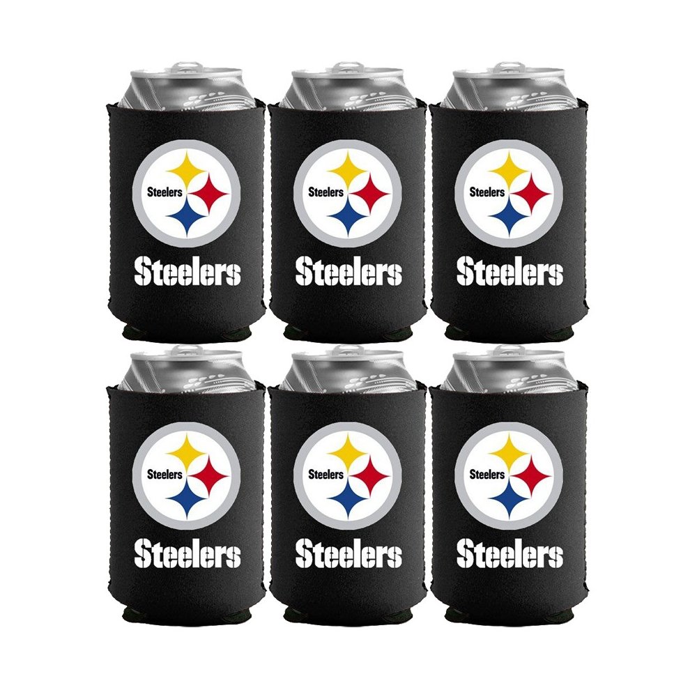 Pittsburgh Steelers Established 12 Ounce Can Cooler Koozie