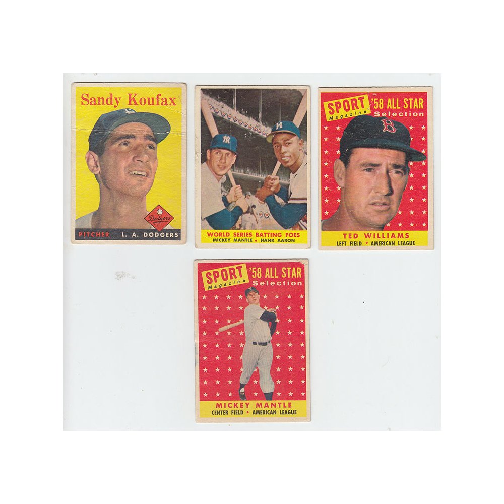 Card of the Day: 1958 Topps World Series Batting Foes (Mickey Mantle / Hank  Aaron)