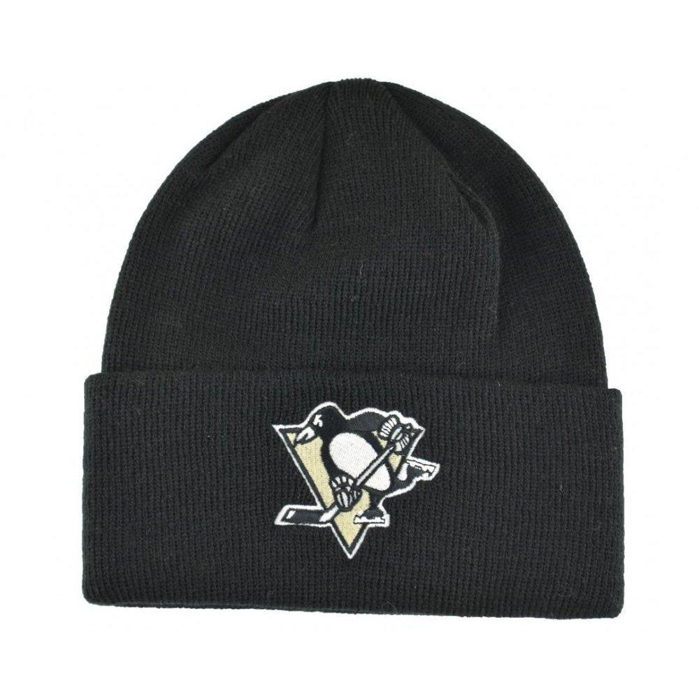 Pittsburgh Penguins Reebok NHL Cuffed Knit Hat Steel City Collectibles