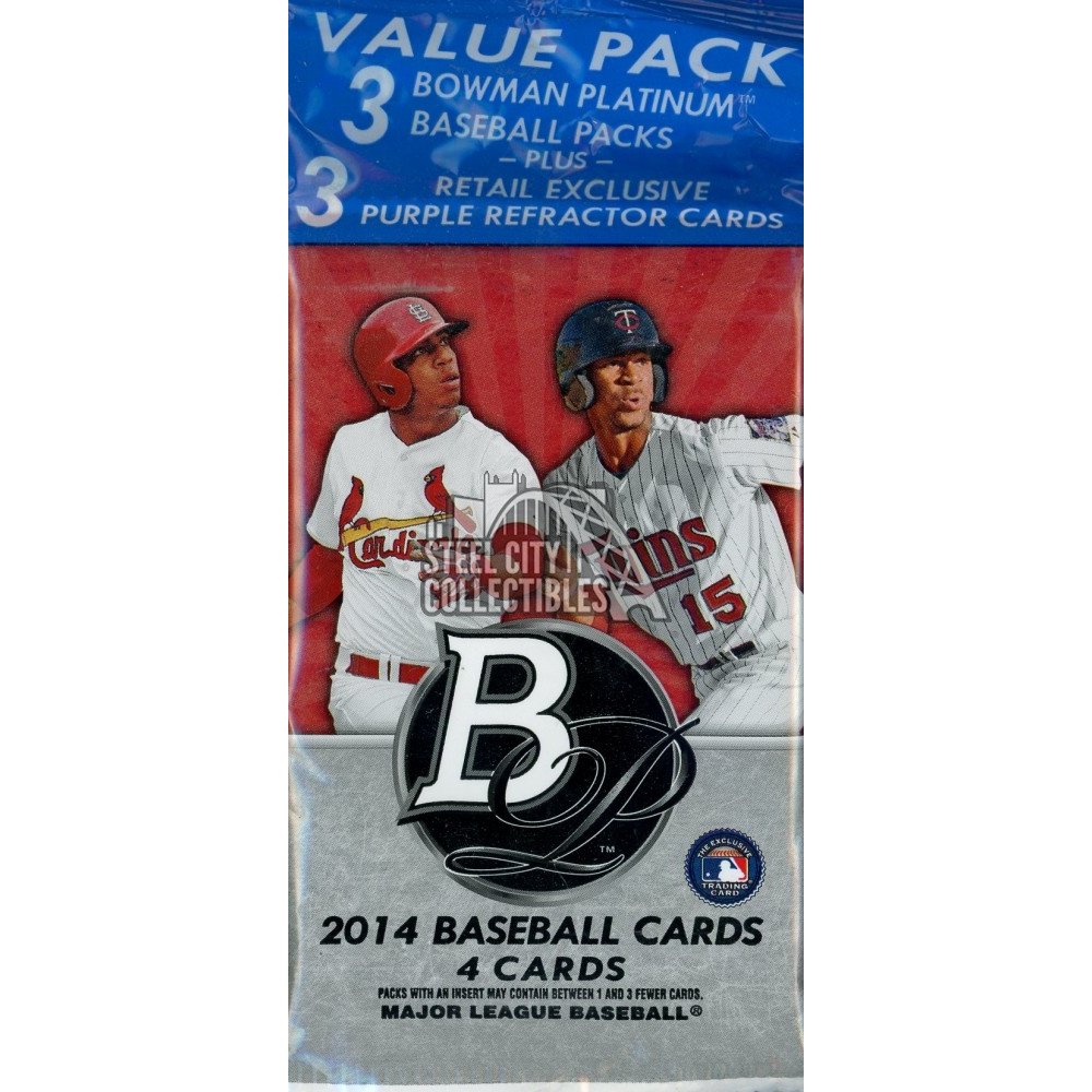 2014 Bowman Platinum Baseball Value Pack | Steel City Collectibles