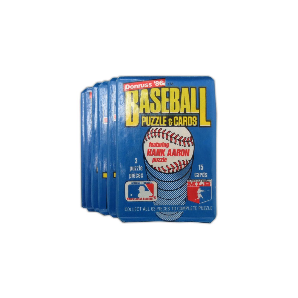 1986 Donruss Baseball Rack Pack 