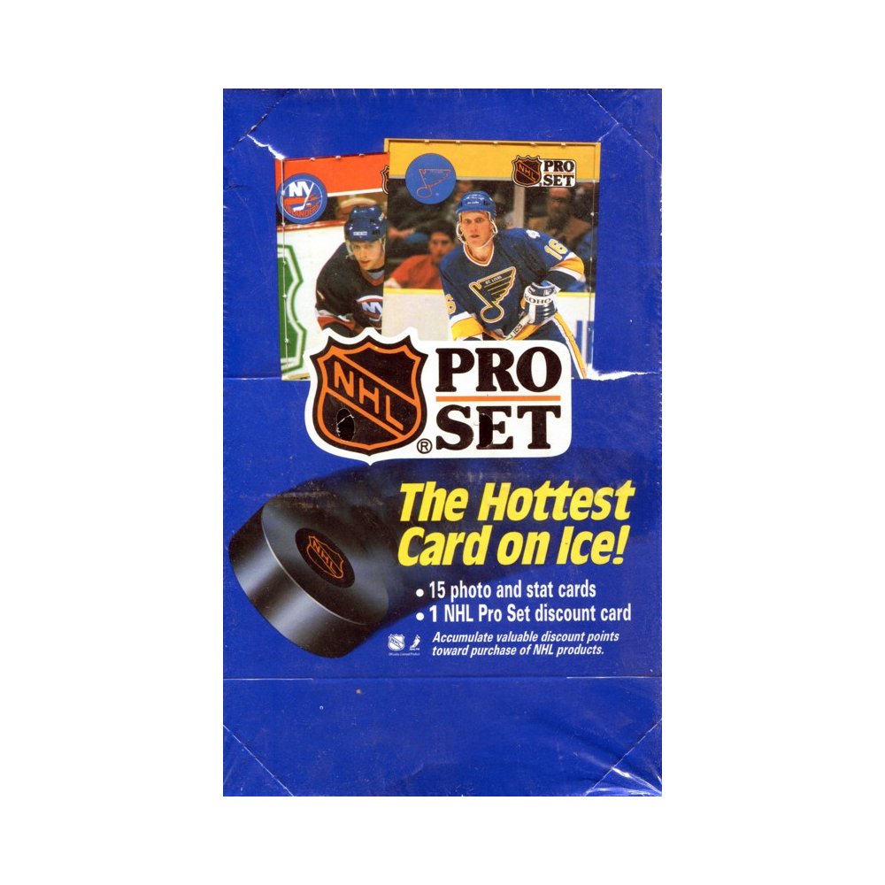 1990-91 Pro Set Series 1 Hockey Box