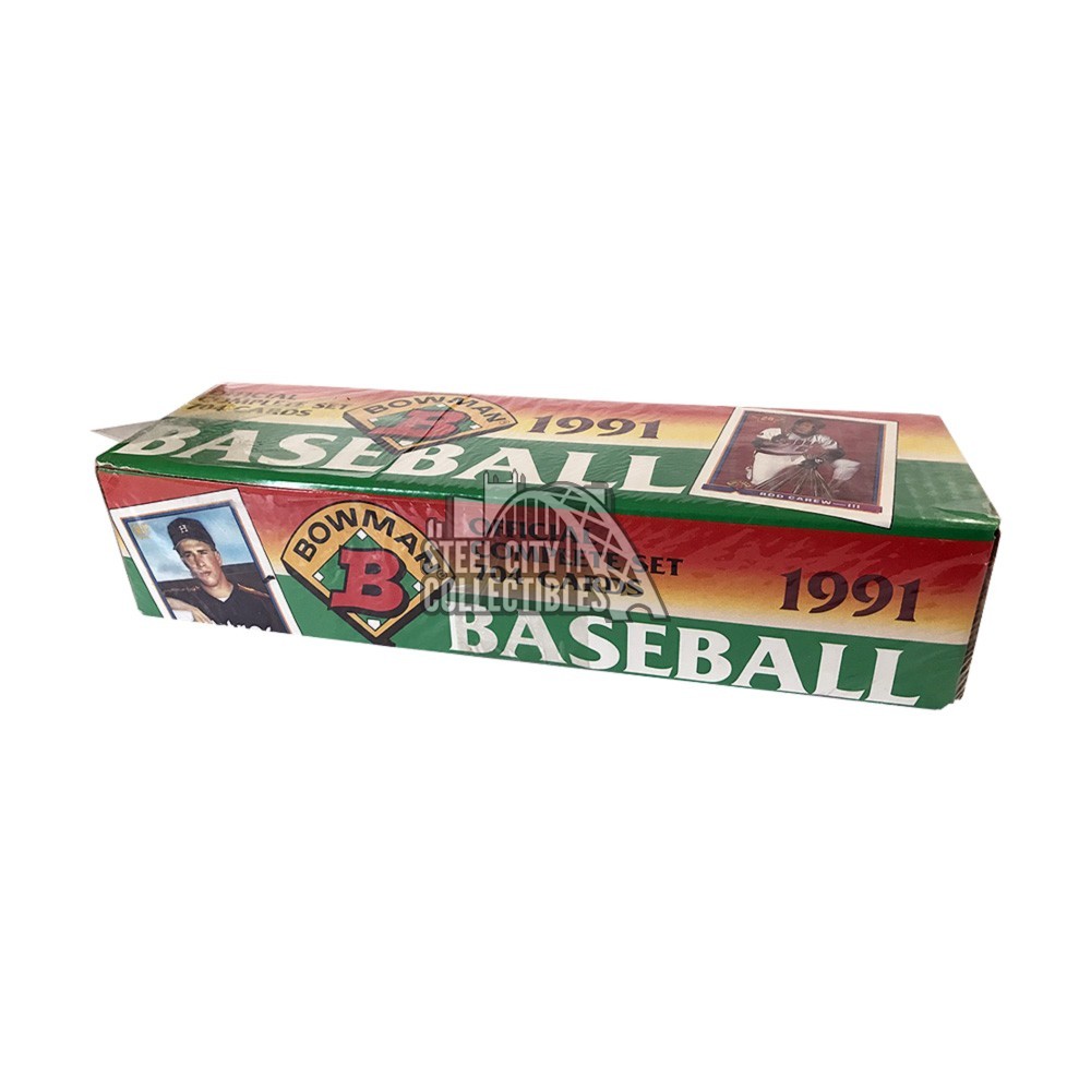 1991 Bowman baseball outlet set.