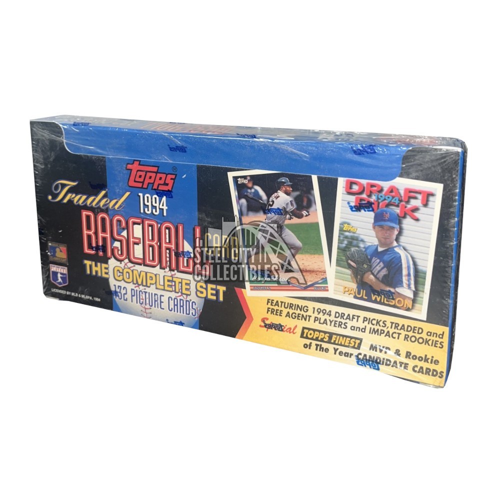 1994 Topps Traded Baseball Factory Set | Steel City Collectibles