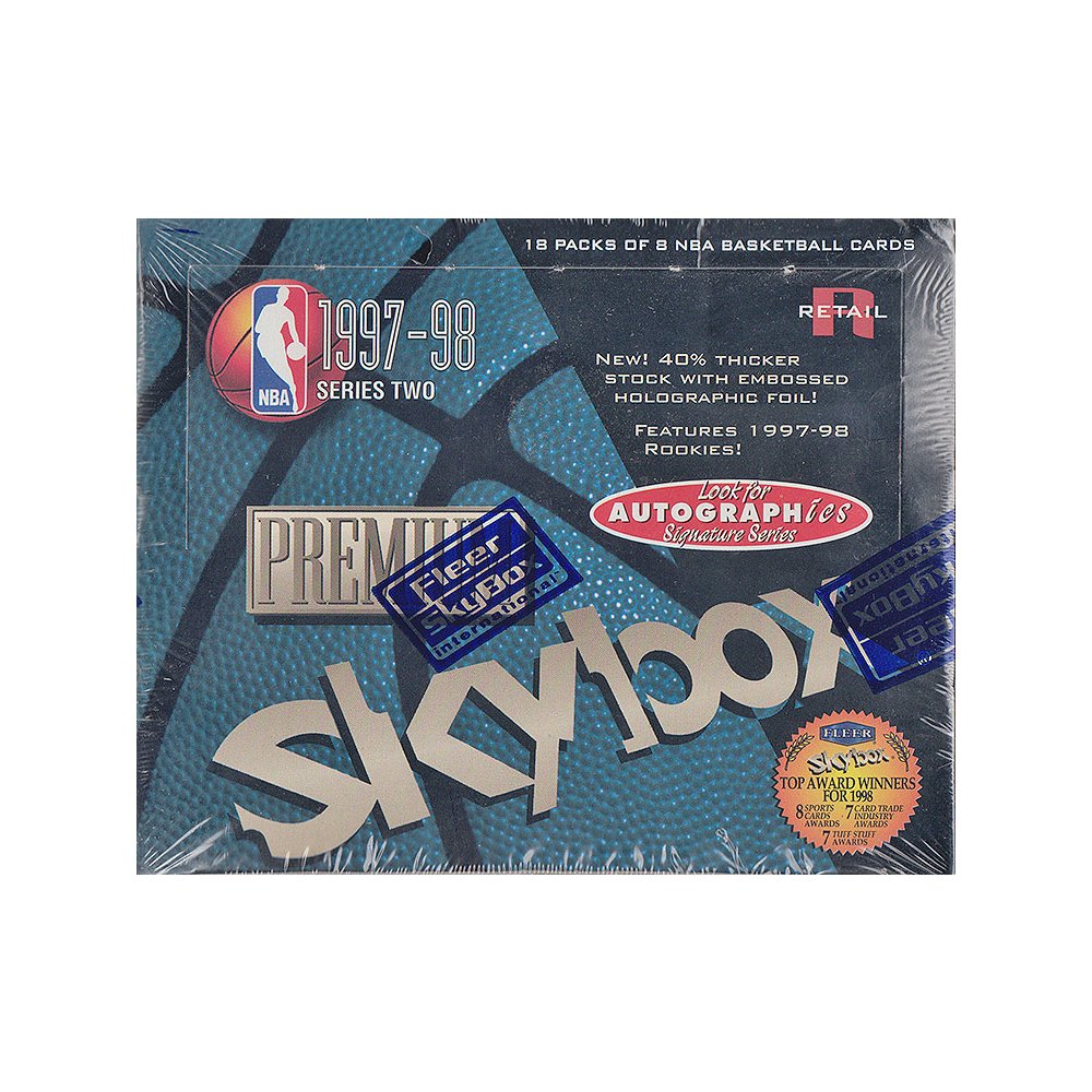 1997-98 Skybox Premium Series 2 Basketball 18ct Box | Steel City ...