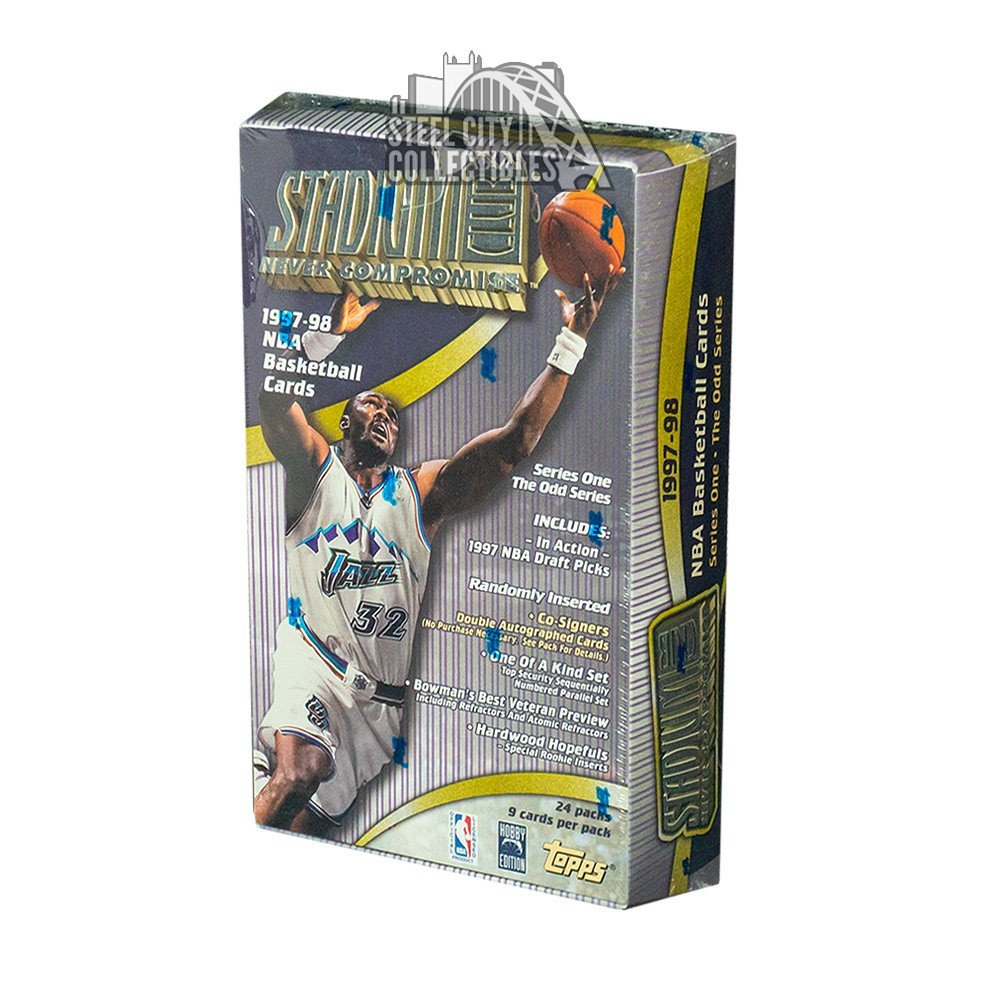 1997-98 Topps Stadium Club Series 1 Basketball Hobby Box