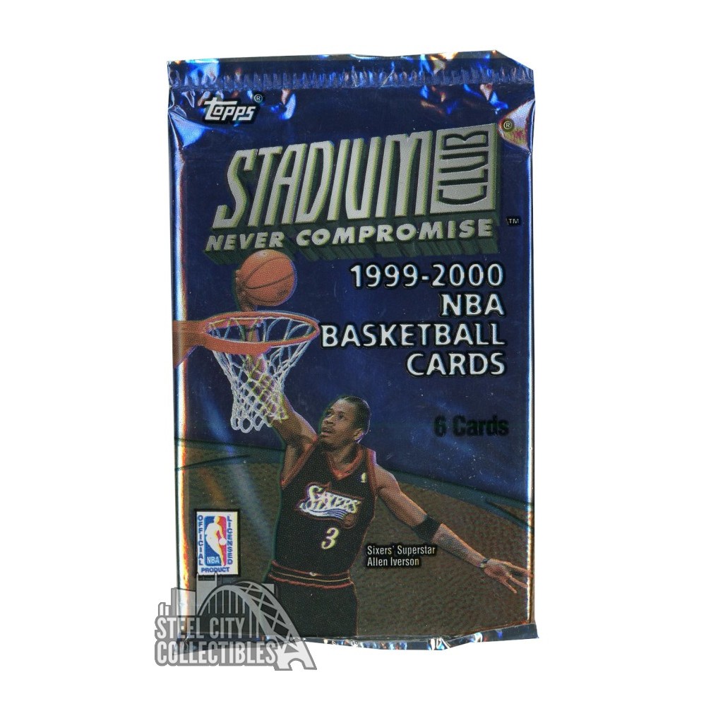 1999-00 Topps Stadium Club Basketball Retail Pack