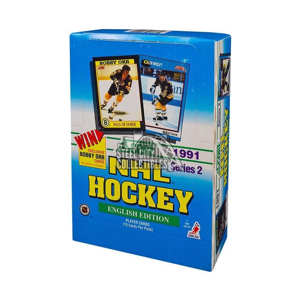 1991 92 Score Series 2 Hockey English Version Box Steel City Collectibles