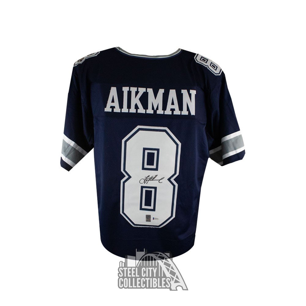 aikman signed jersey