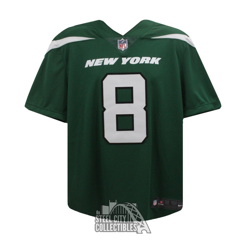 Aaron Rodgers Autographed New York Green Nike Football Jersey