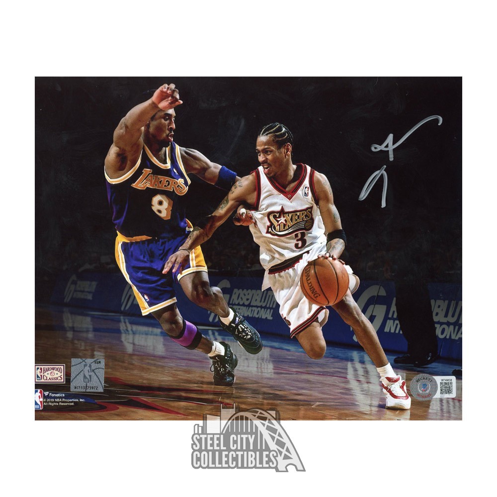 Allen Iverson Autographed Philadelphia 8x10 Basketball Photo - BAS