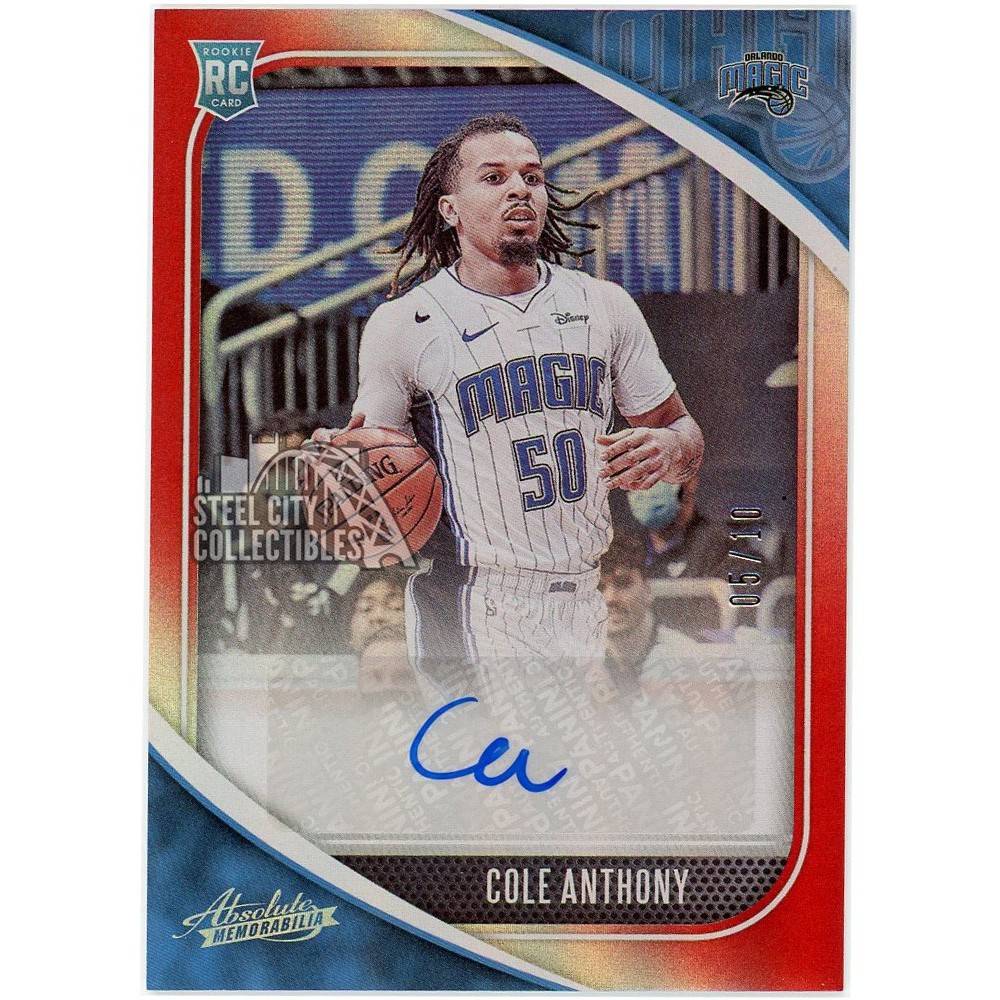 Cole Anthony 2020-21 Panini Revolution Rookie buy Auto HGA 9.5 w/10 sub