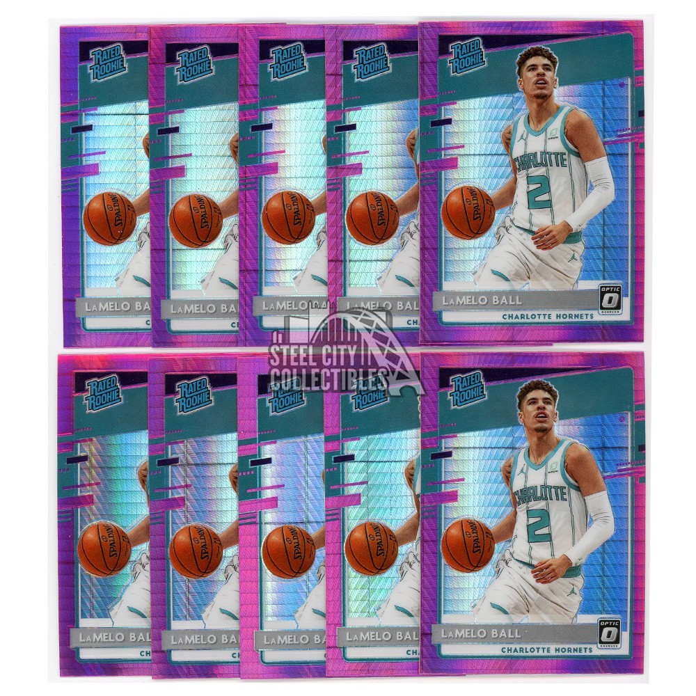 Lamelo Ball Optic Rated Rookie Pink high quality Hyper Prizm