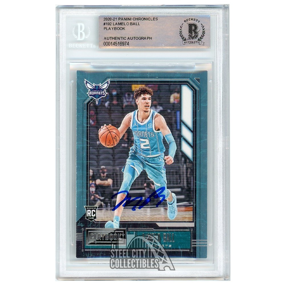 Lamelo Ball Rookie Card 2021 Chronicles Playbook 192 
