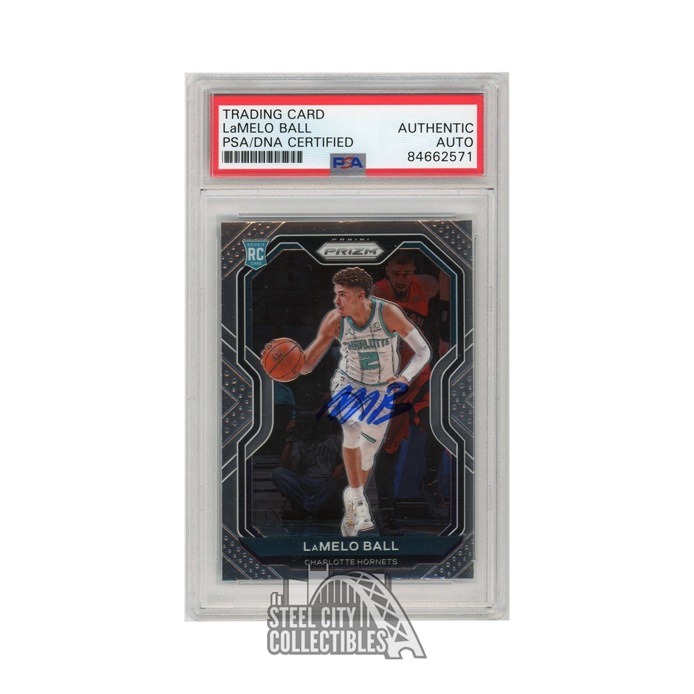 Lamelo ball rookie card panini prizm 2020 2024 PSA 10