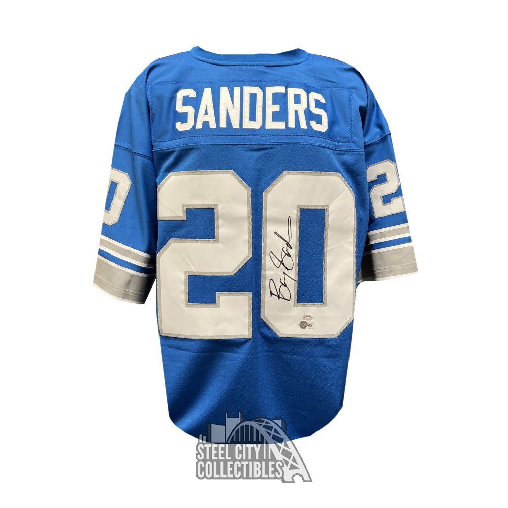 Long sleeve jersey Detroit Lions Barry Sanders - Mitchell & Ness