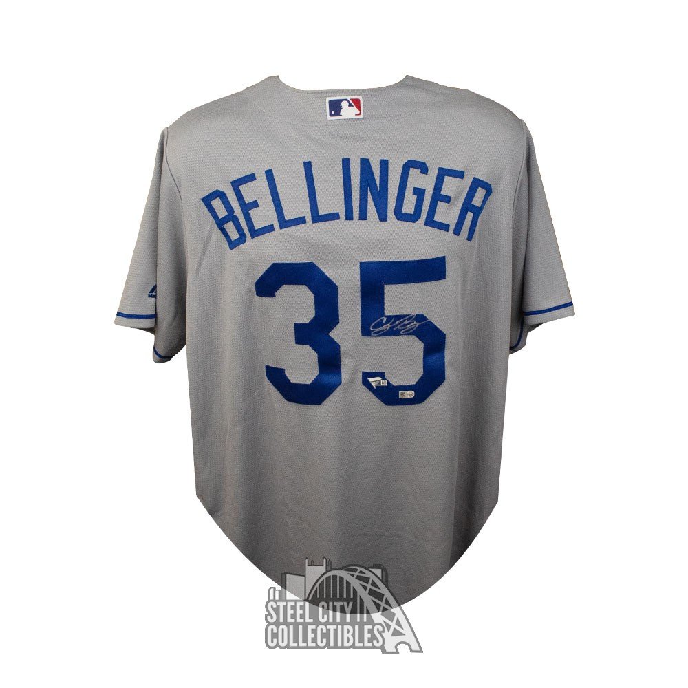 Cody Bellinger Autographed Los Angeles Dodgers Gray Majestic Baseball  Jersey - Fanatics