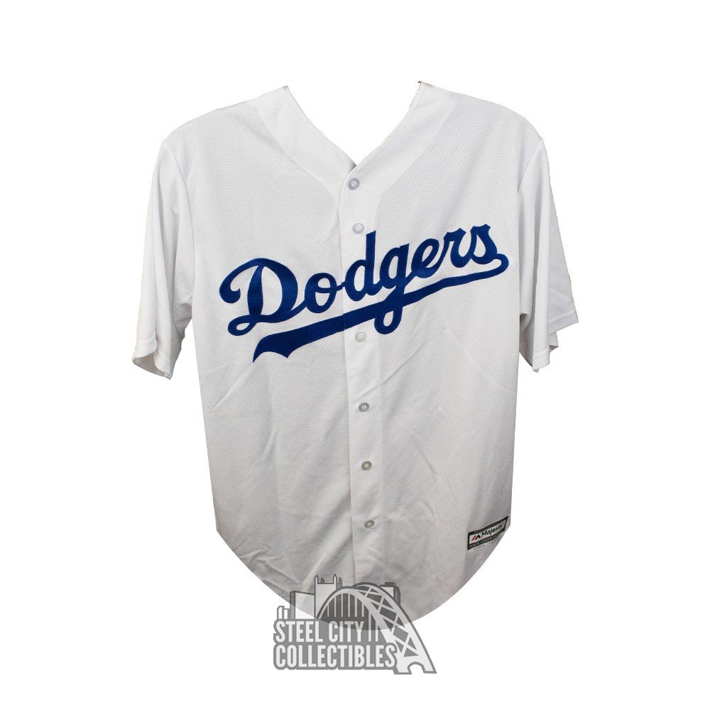 LA Los Angeles Dodgers Gray Long Sleeve T-Shirt Genuine Merchandise  Fanatics MLB