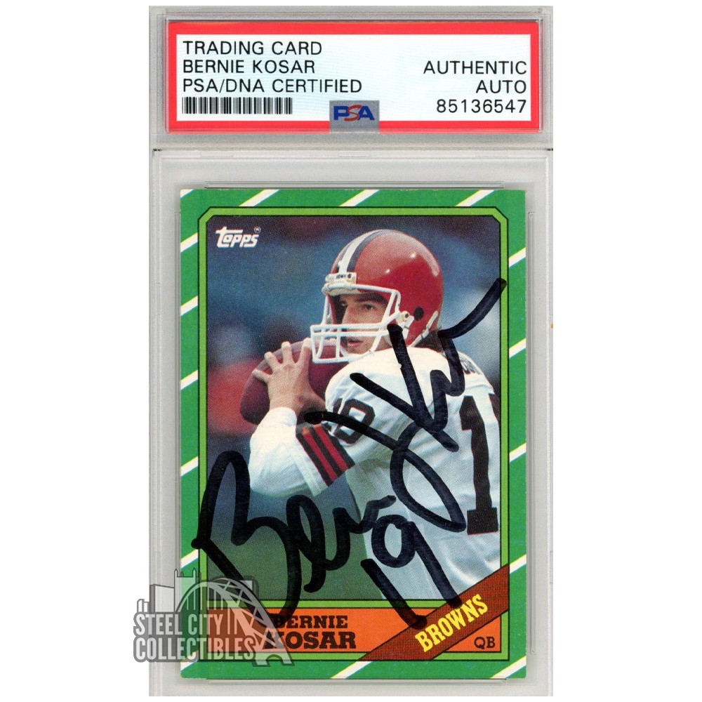 Bernie kosar hot sale signature