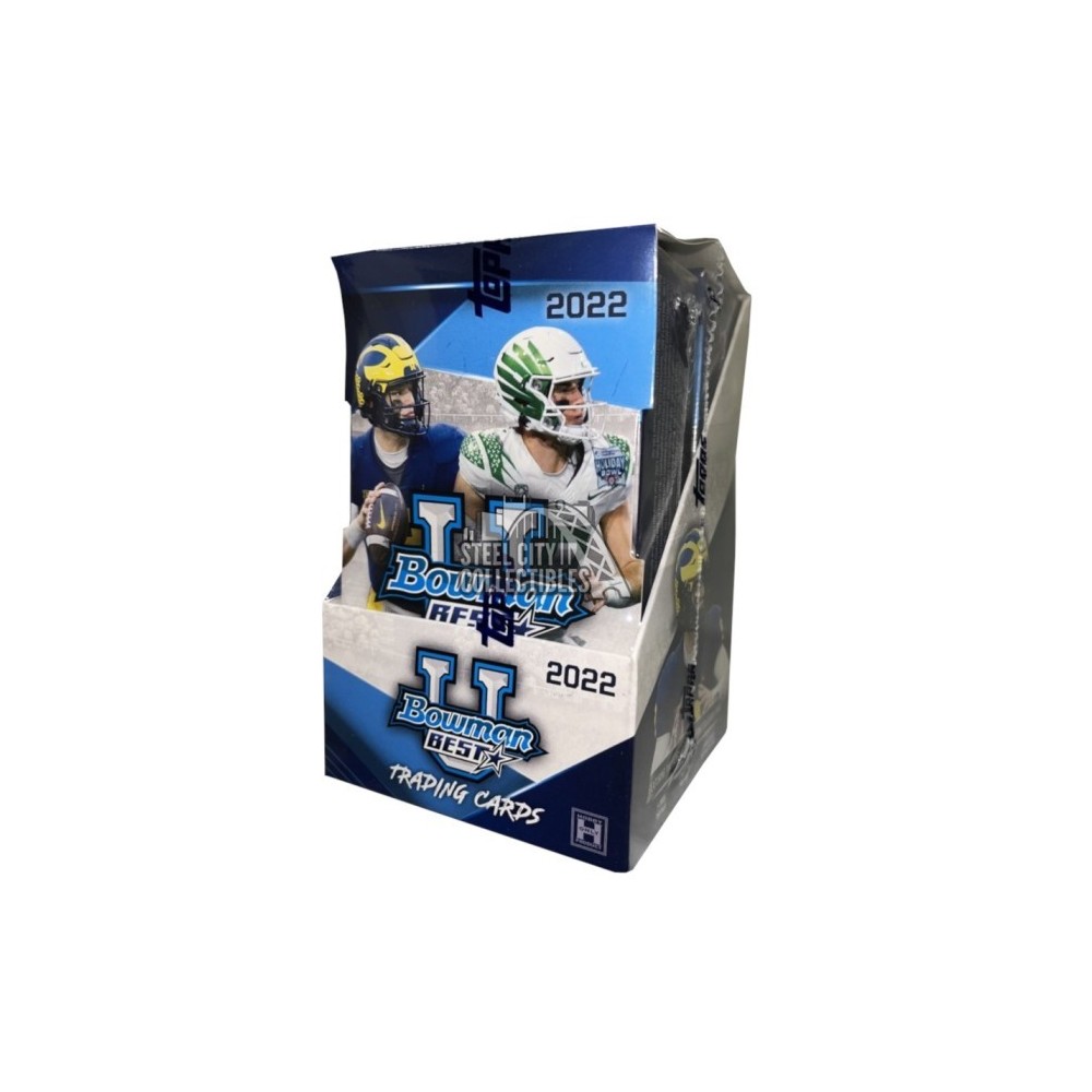 2023 Bowman's Best University Football Hobby 4Box Random Mini Box